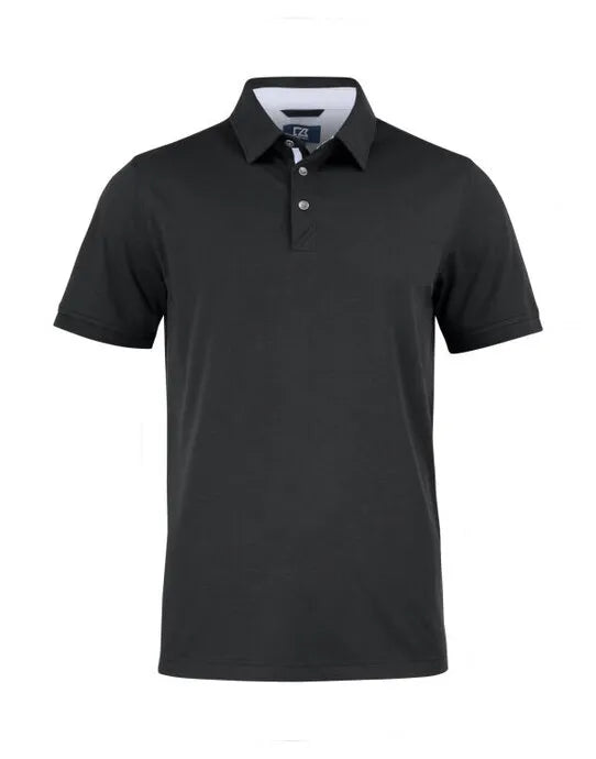 Cutter &amp; Buck - Advantage Premium Polo Men - Black - Customisable POLO SHIRTS