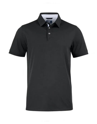 Cutter &amp; Buck - Advantage Premium Polo Men - Black - Customisable POLO SHIRTS
