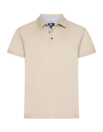 Cutter &amp; Buck - Advantage Premium Polo Men - Beige - Customisable POLO SHIRTS