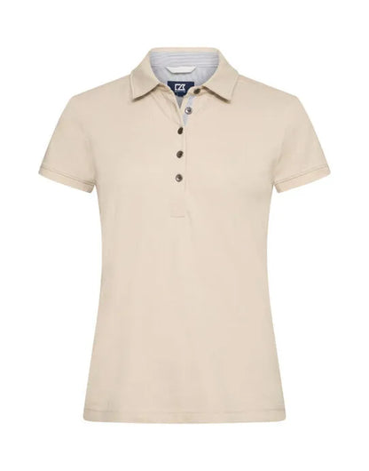 Cutter &amp; Buck - Advantage Premium Polo Women - Beige - Customisable POLO SHIRTS