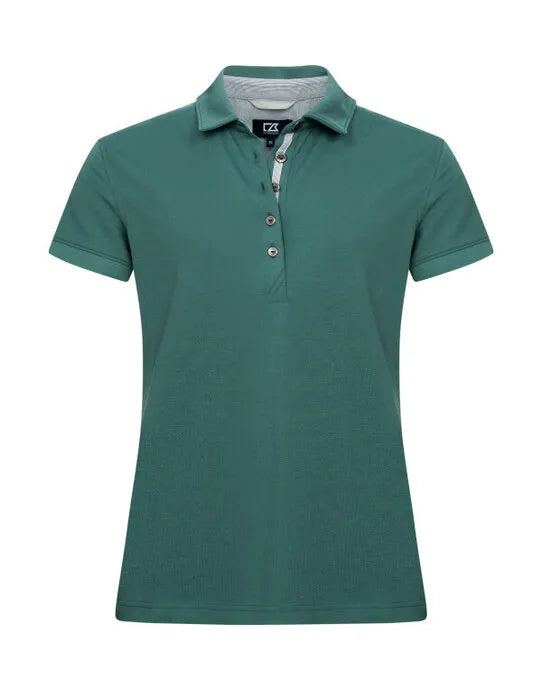 Cutter &amp; Buck - Advantage Premium Polo Women - Pine Green - Customisable POLO SHIRTS