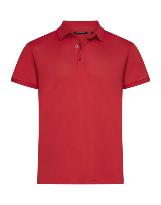Cutter &amp; Buck - Virtue Polo Solid Men - Red - Customisable POLO SHIRTS