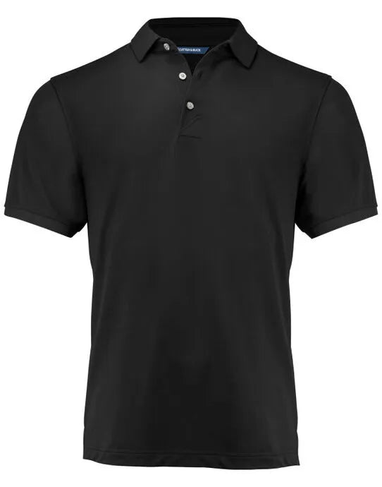 Cutter &amp; Buck - Virtue Polo Solid Men - Black - Customisable POLO SHIRTS