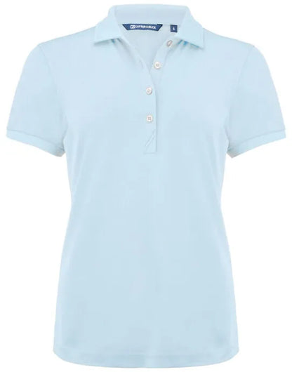 Cutter &amp; Buck - Virtue Polo Solid Women - Heaven Blue - Customisable POLO SHIRTS