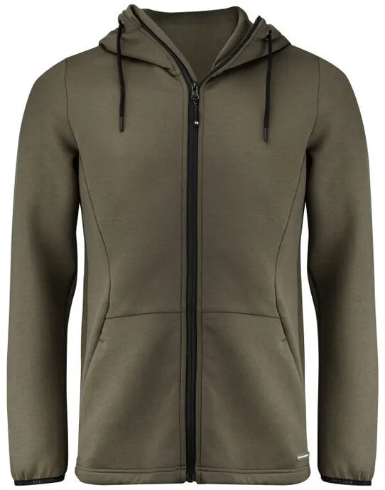 Cutter &amp; Buck - Pemberton Hood Full Zip Men - Ivy Green - Customisable SWEATSHIRTS AND HOODIES