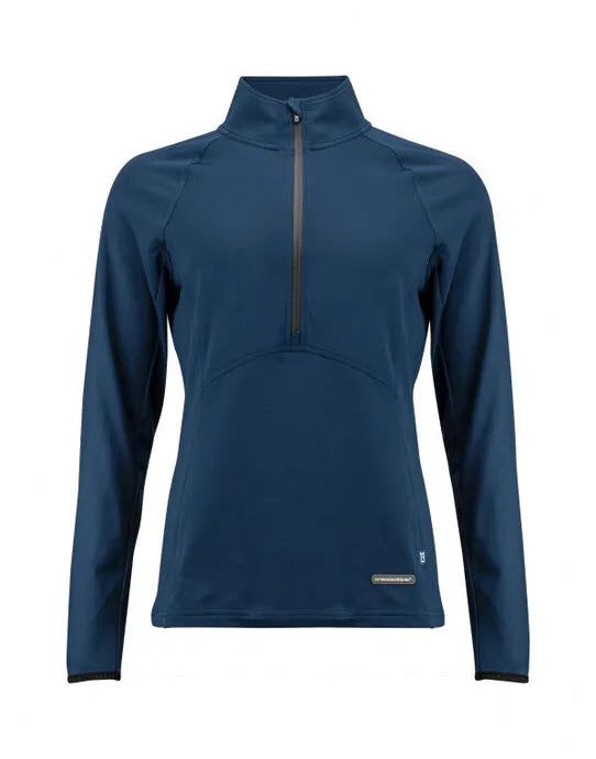 Cutter &amp; Buck - Adapt Half Zip Women - Dark Navy - Customisable Sportswear