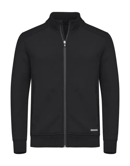 Cutter &amp; Buck - Pemberton Cardigan Full Zip Men - Black - Customisable SWEATSHIRTS AND HOODIES