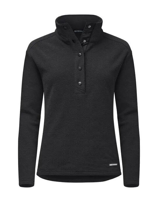 Cutter &amp; Buck - Hunts Point Fleece Women - Black - Customisable OUTERWEAR