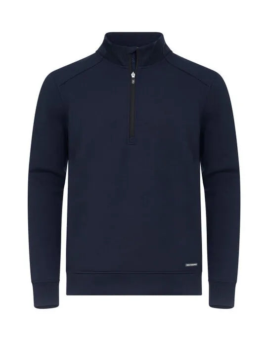 Cutter &amp; Buck - Pemberton Half Zip Men - Dark Navy - Customisable SWEATSHIRTS AND HOODIES