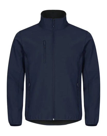 Clique - Classic Softshell Jacket - Dark Navy - Customisable OUTERWEAR