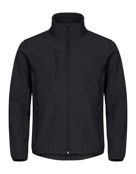 Clique - Classic Softshell Jacket - Black - Customisable OUTERWEAR