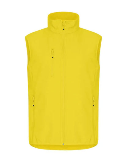 Clique - Classic Softshell Vest - Lemon - Customisable OUTERWEAR