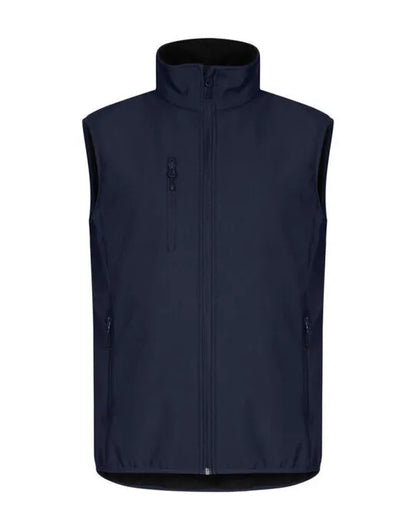 Clique - Classic Softshell Vest - Dark Navy - Customisable OUTERWEAR