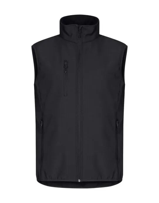 Clique - Classic Softshell Vest - Black - Customisable OUTERWEAR