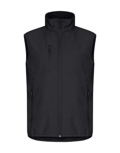 Clique - Classic Softshell Vest - Black - Customisable OUTERWEAR