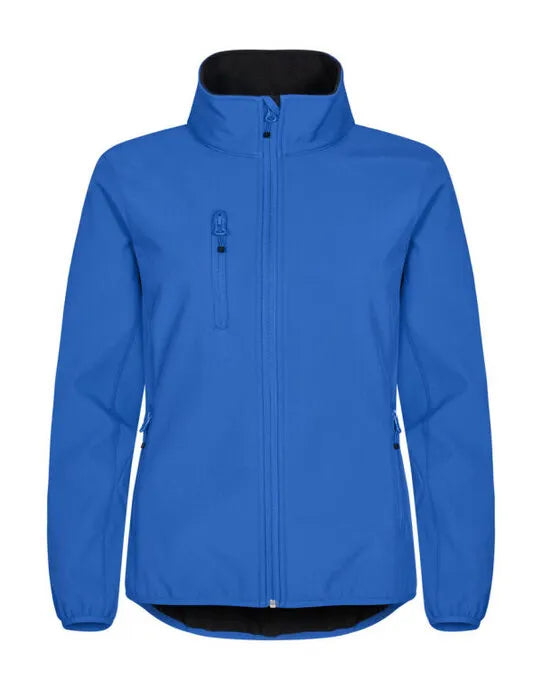 Clique - Ladies Classic Softshell Jacket - Royal Blue - Customisable OUTERWEAR