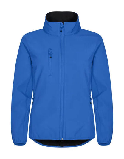 Clique - Ladies Classic Softshell Jacket - Royal Blue - Customisable OUTERWEAR