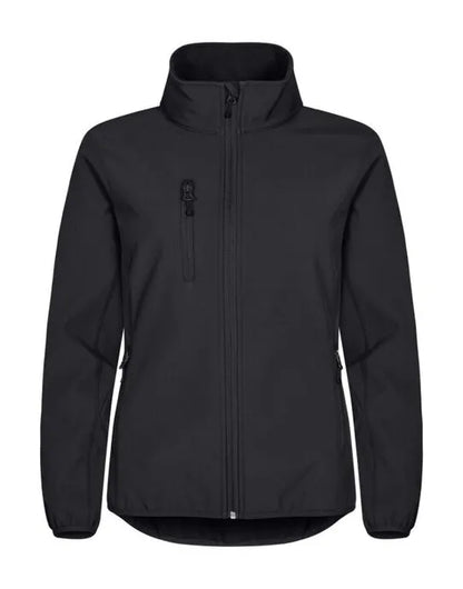 Clique - Ladies Classic Softshell Jacket - Black - Customisable OUTERWEAR