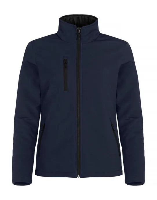 Clique - Ladies Padded Softshell - Dark Navy - Customisable OUTERWEAR