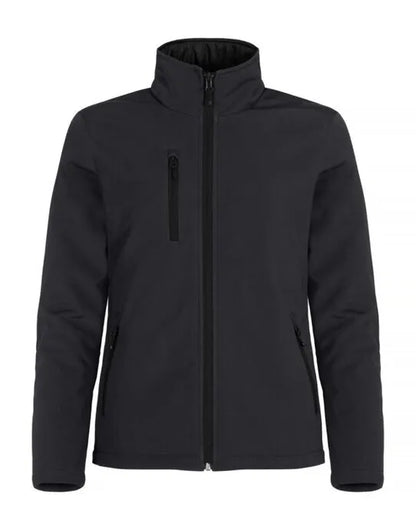 Clique - Ladies Padded Softshell - Black - Customisable OUTERWEAR