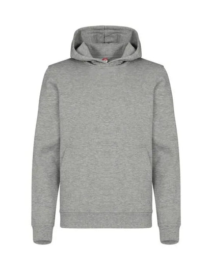 Clique Miami Hoody Junior Cq0201021 - Grey Melange 3-5 - Customisable SWEATSHIRTS AND HOODIES