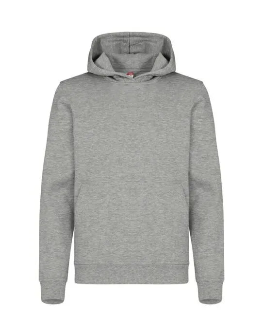 Clique Miami Hoody Junior Cq0201021 - Grey Melange 6-8 - Customisable SWEATSHIRTS AND HOODIES