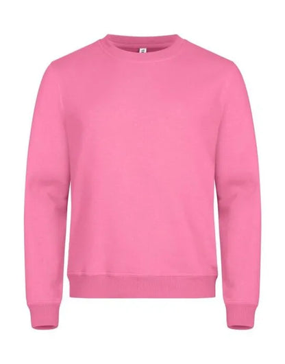 Clique Miami Roundneck Cq0201030 - Bright Pink S - Customisable SWEATSHIRTS AND HOODIES