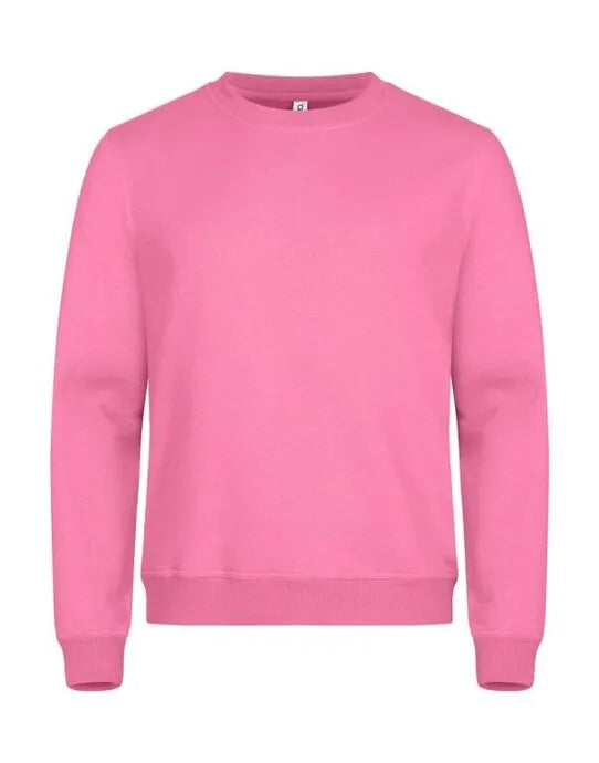 Clique Miami Roundneck Cq0201030 - Bright Pink M - Customisable SWEATSHIRTS AND HOODIES