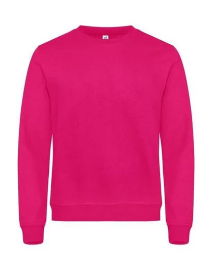 Clique Miami Roundneck Cq0201030 - Bright Cerise XS - Customisable SWEATSHIRTS AND HOODIES