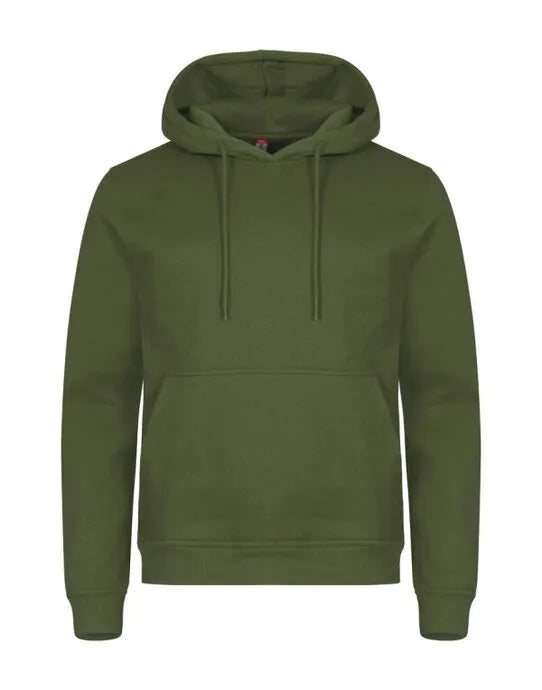 Clique - Miami Hoody - Army Green - Customisable SWEATSHIRTS AND HOODIES