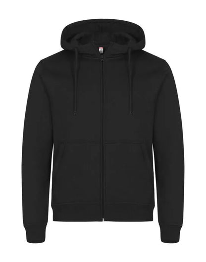 Clique Miami Full Zip Hoody Cq0201034 - Black S - Customisable SWEATSHIRTS AND HOODIES
