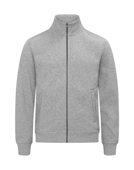 Clique Miami Cardigan Cq0201038 - Grey Melange L - Customisable SWEATSHIRTS AND HOODIES