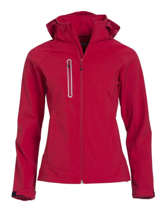 Clique - Ladies Milford Jacket - Red - Customisable OUTERWEAR