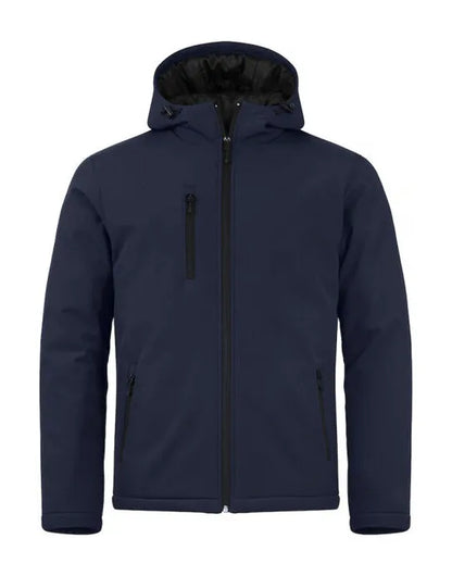 Clique - Padded Hoody Softshell - Dark Navy - Customisable OUTERWEAR