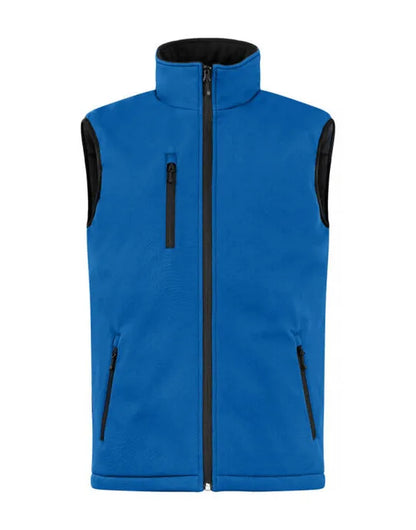 Clique - Padded Softshell Vest - Royal Blue - Customisable OUTERWEAR