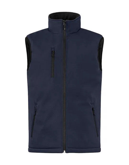 Clique - Padded Softshell Vest - Dark Navy - Customisable OUTERWEAR
