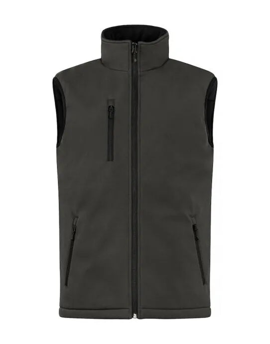 Clique - Padded Softshell Vest - Dark Grey - Customisable OUTERWEAR