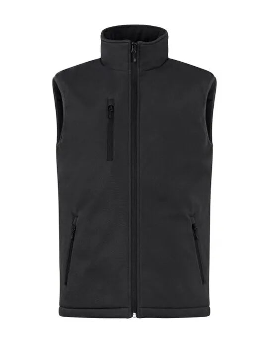 Clique - Padded Softshell Vest - Black - Customisable OUTERWEAR