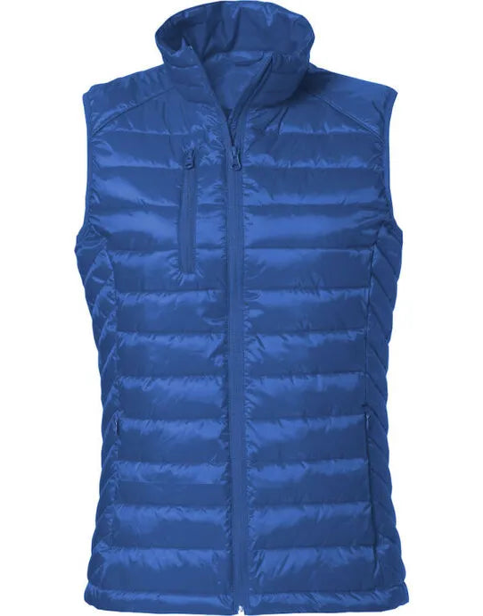 Clique - Ladies Hudson Vest - Royal Blue - Customisable OUTERWEAR