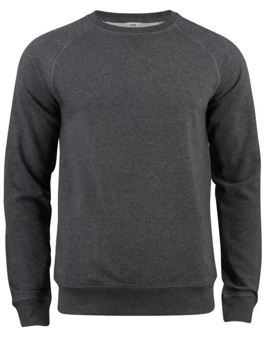 Clique Premium Oc Roundneck Cq021000 - Anthracite Melange 2XL - Customisable SWEATSHIRTS AND HOODIES