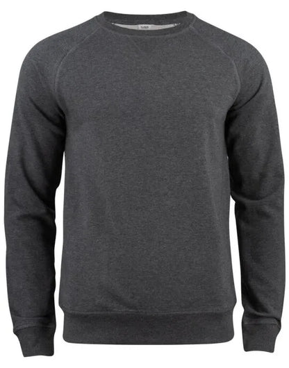 Clique Premium Oc Roundneck Cq021000 - Anthracite Melange 2XL - Customisable SWEATSHIRTS AND HOODIES