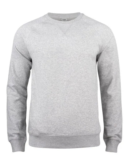 Clique Premium Oc Roundneck Cq021000 - Grey Melange M - Customisable SWEATSHIRTS AND HOODIES