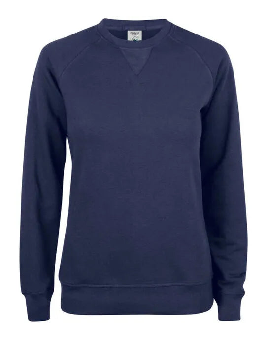 Clique Ladies Premium Occ Roundneck Cq021001 - Dark Navy XL - Customisable SWEATSHIRTS AND HOODIES