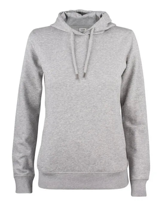 Clique Ladies Premium Oc Hoody Cq021003 - Grey Melange XL - Customisable SWEATSHIRTS AND HOODIES