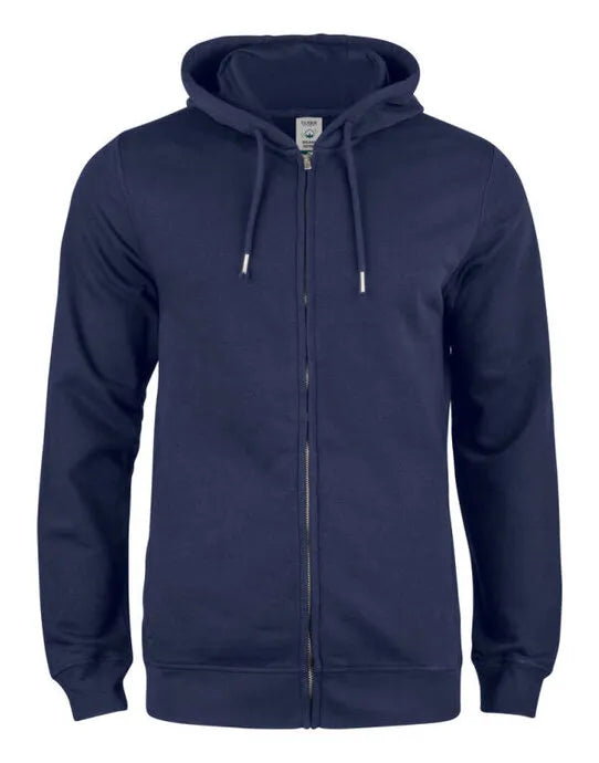 Clique Premium Oc Full Zip Hoody Cq021004 - Dark Navy XS - Customisable SWEATSHIRTS AND HOODIES