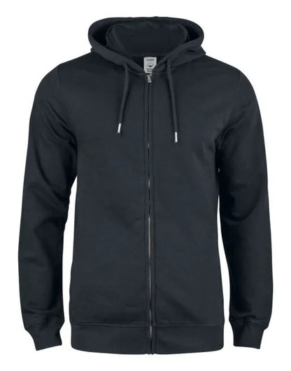 Clique Premium Oc Full Zip Hoody Cq021004 - Black XS - Customisable SWEATSHIRTS AND HOODIES