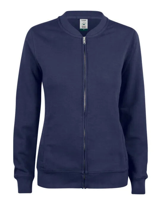 Clique Ladies Premium Oc Cardigan Cq021007 - Dark Navy 2XL - Customisable SWEATSHIRTS AND HOODIES