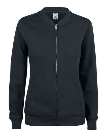 Clique Ladies Premium Oc Cardigan Cq021007 - Black XS - Customisable SWEATSHIRTS AND HOODIES