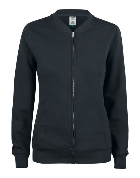 Clique Ladies Premium Oc Cardigan Cq021007 - Black XL - Customisable SWEATSHIRTS AND HOODIES