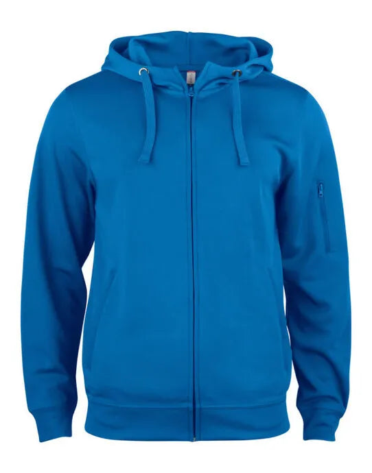 Clique Basic Active Full Zip Hoody Cq021014 - Royal Blue 3XL - Customisable SWEATSHIRTS AND HOODIES